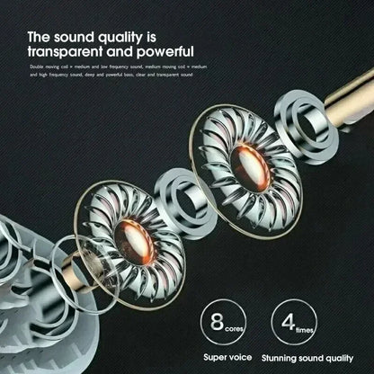 Wireless Headphones Earphone Bluetooth Compatible 5.0